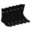 PUMA mens 6 Pack Crew Socks, Black/Grey Logo, 10-13 🍁 All In One Marketplace Canada