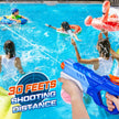 Water Guns for Kids, 3 Pack Super Water Blaster Soaker Squirt Guns 600CC High Capacity Summer Swimming Pool Beach Party Favors Water Outdoor Fighting Toy for Kids Adults Boy Girl 🍁 All In One Marketplace Canada