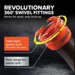 Camco RhinoFLEX 15' Camper/RV Sewer Hose Kit — Includes 4-in-1 Adapter, Clear Elbow, & Caps — Connects to 3″ Slip & 3″, 3 1/2″, 4″ NPT Threaded Sewer Connections (39770) 🍁 All In One Marketplace Canada