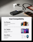 INIU 20000mAh Power Bank, Small 45W PD Fast Charging Portable Charger with Built-in USB C Cable, Flight-Safe Travel External Phone Battery Pack for iPhone 17 16 Pro Max Samsung S25 S26 Google iPad etc 🍁 All In One Marketplace Canada