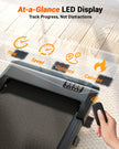 DeerRun 3-in-1 Incline Walking Pad, Under Desk Treadmill with 6% Incline, 2.5HP Quiet Portable Walking Machine for Home Office, 300 lbs Capacity, LED Display & Smart App, Ready-to-Use 🍁 All In One Marketplace Canada