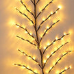 LED Christmas Leaves Rattan Lamp Bedroom Indoor Lighting