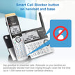 VTech IS8151-5 Answering System with 5 Handsets, Connect to Cell and Super Long Range (IS8151-5S) 🍁 All In One Marketplace Canada