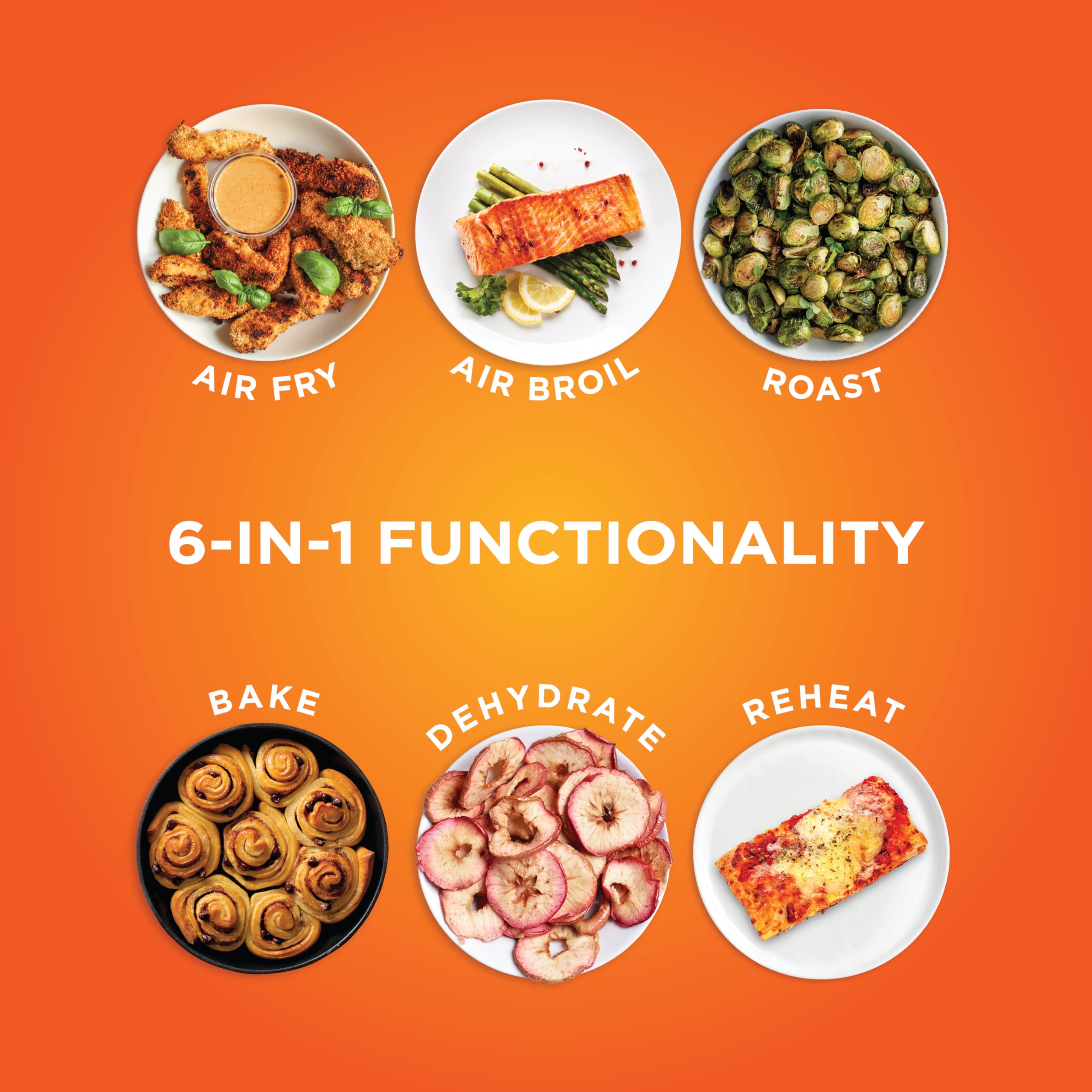 Ninja Foodi 6-in-1 8-qt. (7.6L) 2-Basket Air Fryer DualZone Technology, Match Cook & Smart Finish to Roast, Broil, Dehydrate & More for Quick, Easy Meals, Slate Grey (DZ201C) Canadian Version 🍁 All In One Marketplace Canada