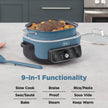 Ninja PossibleCooker PRO Plus, 8.5-QT Multicooker, 9 Functions, Slow Cook, Sear, Sauté, Proof, Pasta/Rice, Replaces 16 Kitchen Tools, Oven-Safe Ceramic Pot, 1400-Watt, MC2001C (Canadian Version) 🍁 All In One Marketplace Canada