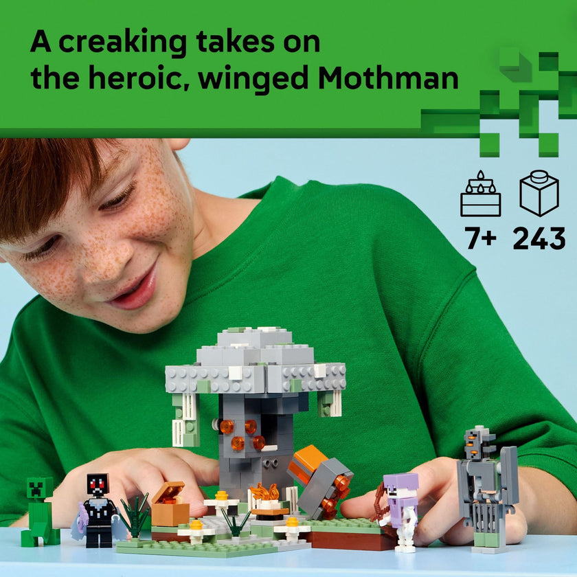 LEGO Minecraft The Pale Garden Building & Pretend Play Toy for Boys & Girls - Video Game Playset & Toy Figures for Kids, Ages 7+ - W/Mothman & Creeper Minifigures - Gift Idea for Birthdays - 21586 🍁 All In One Marketplace Canada