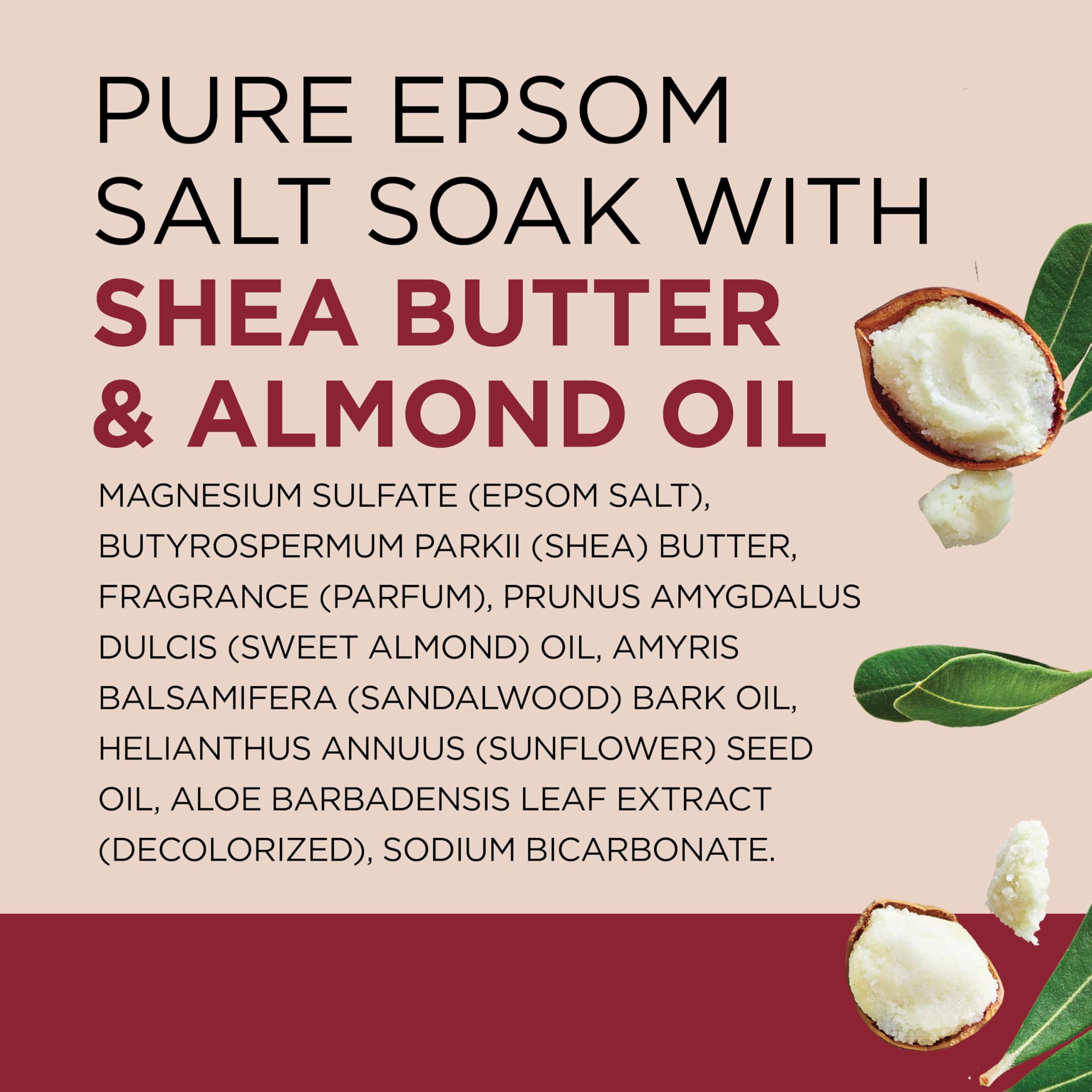Dr Teal's Pure Epsom Salt Teal's Soaking Solution, Shea Butter & Almond Oil, 48 Oz 🍁 All In One Marketplace Canada