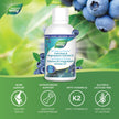 Nature's Way Calcium and Magnesium Citrate 2:1 - Liquid Supplement with Vitamin K2 and Collagen – Helps Support the Maintenance of Bones and Teeth – Blueberry Flavour, 500 mL 🍁 All In One Marketplace Canada