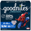 Goodnites Boys' Bedwetting Underwear, Size S/M (43-68 lbs), 99 Ct (3 Packs of 33), Packaging May Vary 🍁 All In One Marketplace Canada