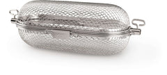 Napoleon Rotisserie Grill Basket Accessory in Stainless Steel - 64000 - Fits All Standard Spit Rods, Best for Even Cooking of Wings, Fries and Roasted Veggies 🍁 All In One Marketplace Canada