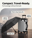 Repel Windproof Travel Umbrella - Compact & Withstands Winds up to 100MPH, Strongest Premium Auto Folding Umbrella for Rain and Sun - Durable, Light & Portable for Women & Men, Fits Backpack & Cars 🍁 All In One Marketplace Canada
