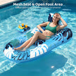 SEETOHOME 2 Pack Pool Floaties for Adults, Heavy Duty Inflatable Pool Lounger Floating Adult with Detachable Cup Holders & Backrest, Adult Pool Float Lounger for Beaches, Lakes, Rivers, Parties 🍁 All In One Marketplace Canada