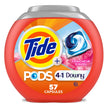 Tide PODS Laundry Detergent soap with a touch of Downy 4-in-1 Detergent, Stain Remover, Freshness, Softness, Fabric Protecter, HE compatible, 57 Count 🍁 All In One Marketplace Canada