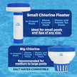 440 Mini Premium Floater Dispenser for Spa, Hot Tub and Small Pools for 1 Inch Chlorine or Bromine Tablets. (Tablets NOT Included) Adjustable Chemical Float from 0 to 13 Flow Control 🍁 All In One Marketplace Canada