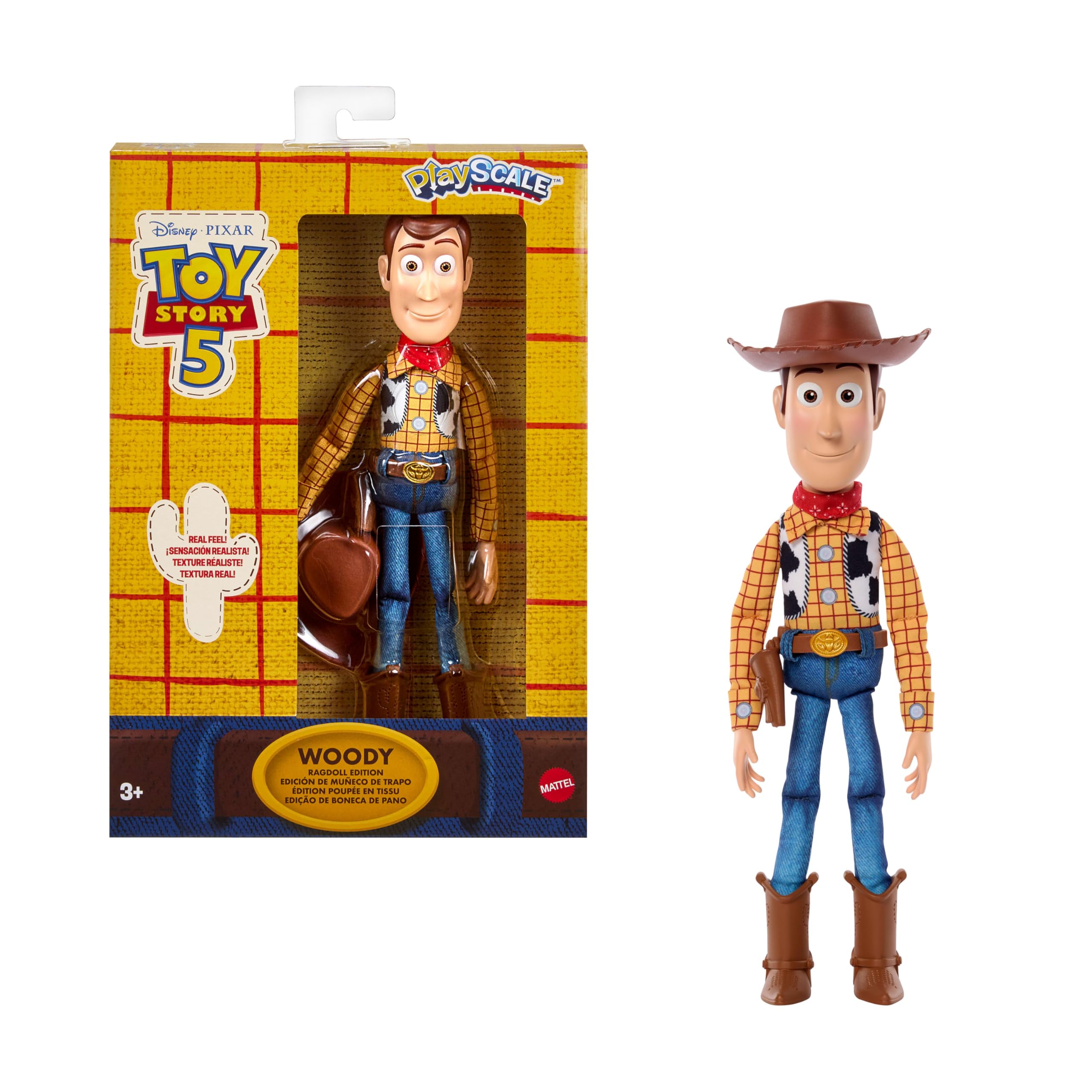 Mattel Disney and Pixar Toy Story 5 Figures, Ragdoll Edition Playscale 7 Inch Assortment, Movie Accurate Soft Collectable Figures 🍁 All In One Marketplace Canada