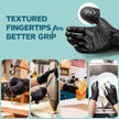 Gusto Black Nitrile Gloves [100 Count] Disposable Heavy Duty 6 Mil - Large 🍁 All In One Marketplace Canada