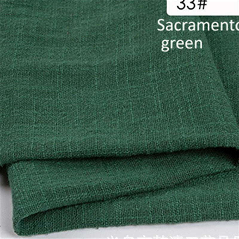 Cotton Raw Edge Placemats for Dining Table – 34 Colors, 42x42cm