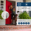 Weiser Powerbolt 3 x Daylon Combo Pack, Keyless Entry Door Lock/Deadbolt with Door Handle/Lever in Satin Nickel, 10-Button Keypad Door Lock, Electronic Door Locks for Front Door 🍁 All In One Marketplace Canada