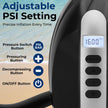 SereneLife Electric SUP Air Pump 16 PSI, Portable Paddle Board Air Compressor with Digital LCD Display, 12V DC Car Connector, Multiple Nozzle Adapters for SUPs, Boats & Inflatables 🍁 All In One Marketplace Canada