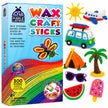 Purple Ladybug 300 Bendable Wax Craft Stix - Fun Roadtrip and Travel Activities, Arts & Crafts for Kids 6-8, Boys & Girls Gifts 4-12 Years Old, Birthday Party Favors for Kids, Loot Bag Fillers 🍁 All In One Marketplace Canada