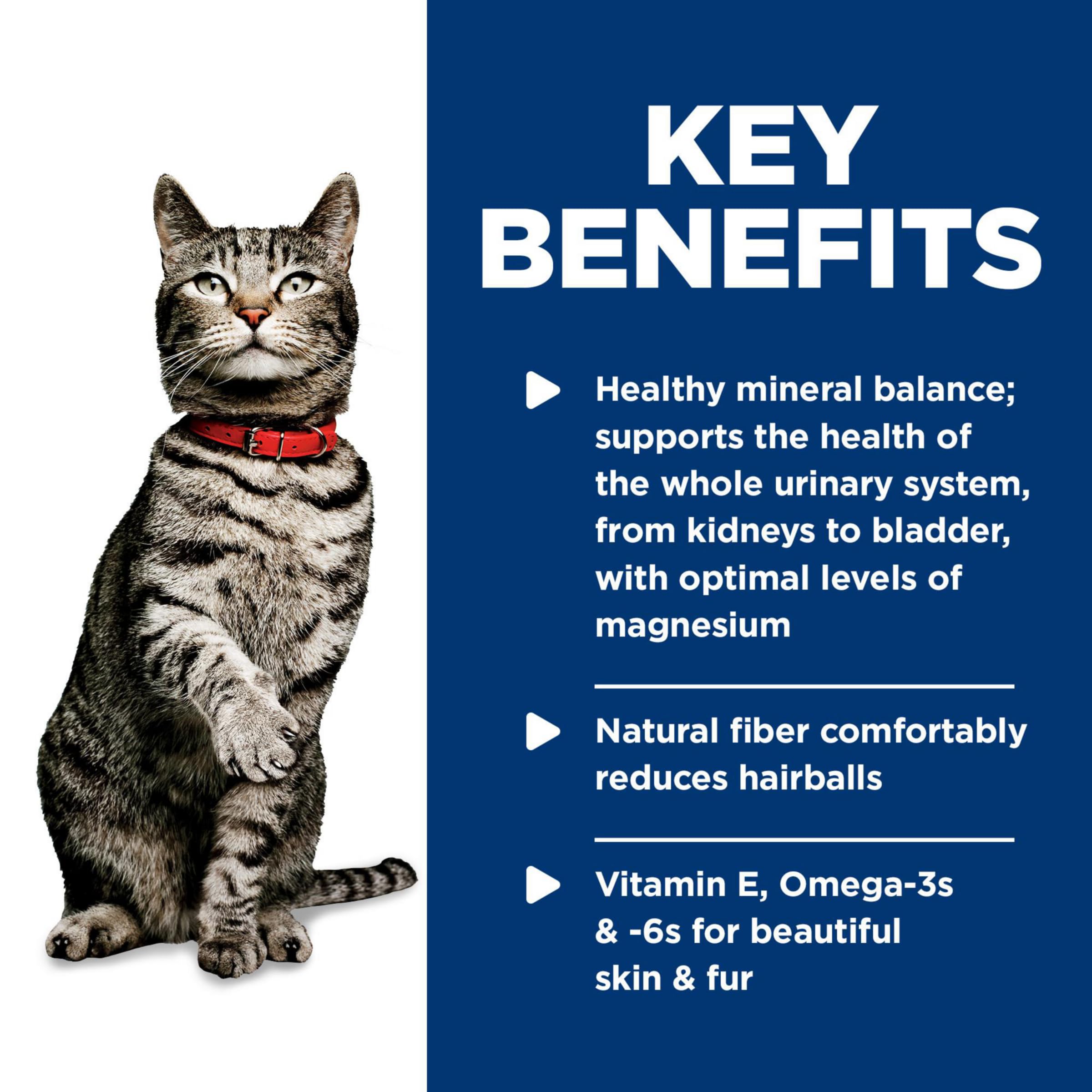 Hill's Science Diet Urinary Hariball Control, Adult 1-6, Urinary Track Health & Hairball Control Support, Wet Cat Food, Chicken Minced, 2.9 oz Can, Case of 12 🍁 All In One Marketplace Canada