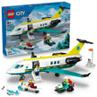 LEGO City Emergency Air Ambulance Airplane Building Toy for Kids - Pretend Play Rescue Airplane Model for Boys & Girls, Ages 6+ - Building Blocks W/Hero Minifigures - Gift Idea for Birthdays - 60465 🍁 All In One Marketplace Canada