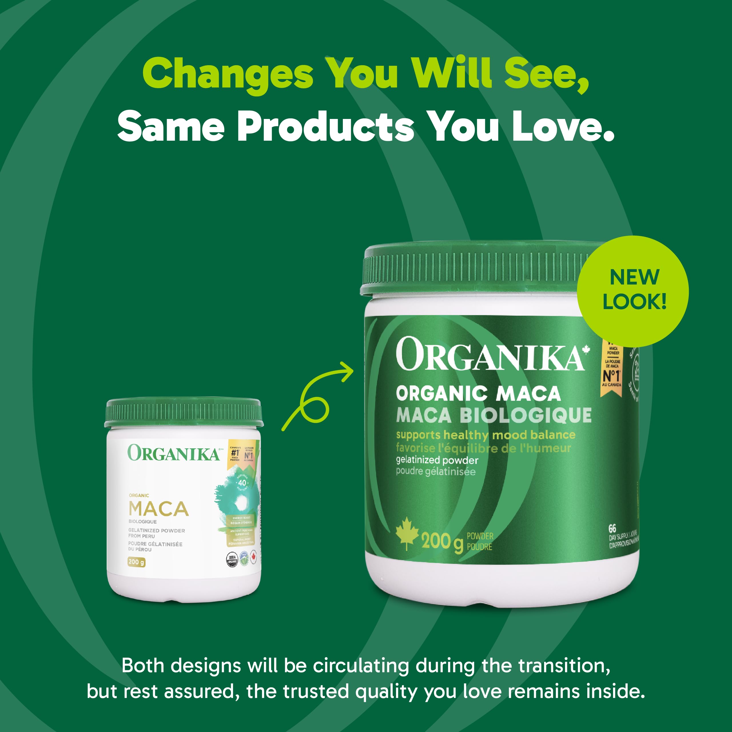 Organika Maca Certified Organic Powder- Gelatinized for High Bioavialability, Hormone Balance, Adaptogen to Help with Stress and Energy - 200 g 🍁 All In One Marketplace Canada