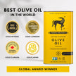 Terra Delyssa First Cold Pressed Extra Virgin Olive Oil, Single Sourced, 3 Litres (101 fl. oz) - 1 Pack, Certified Kosher. Non-GMO, Naturally Rich in Antioxidants and Polyphenols 🍁 All In One Marketplace Canada
