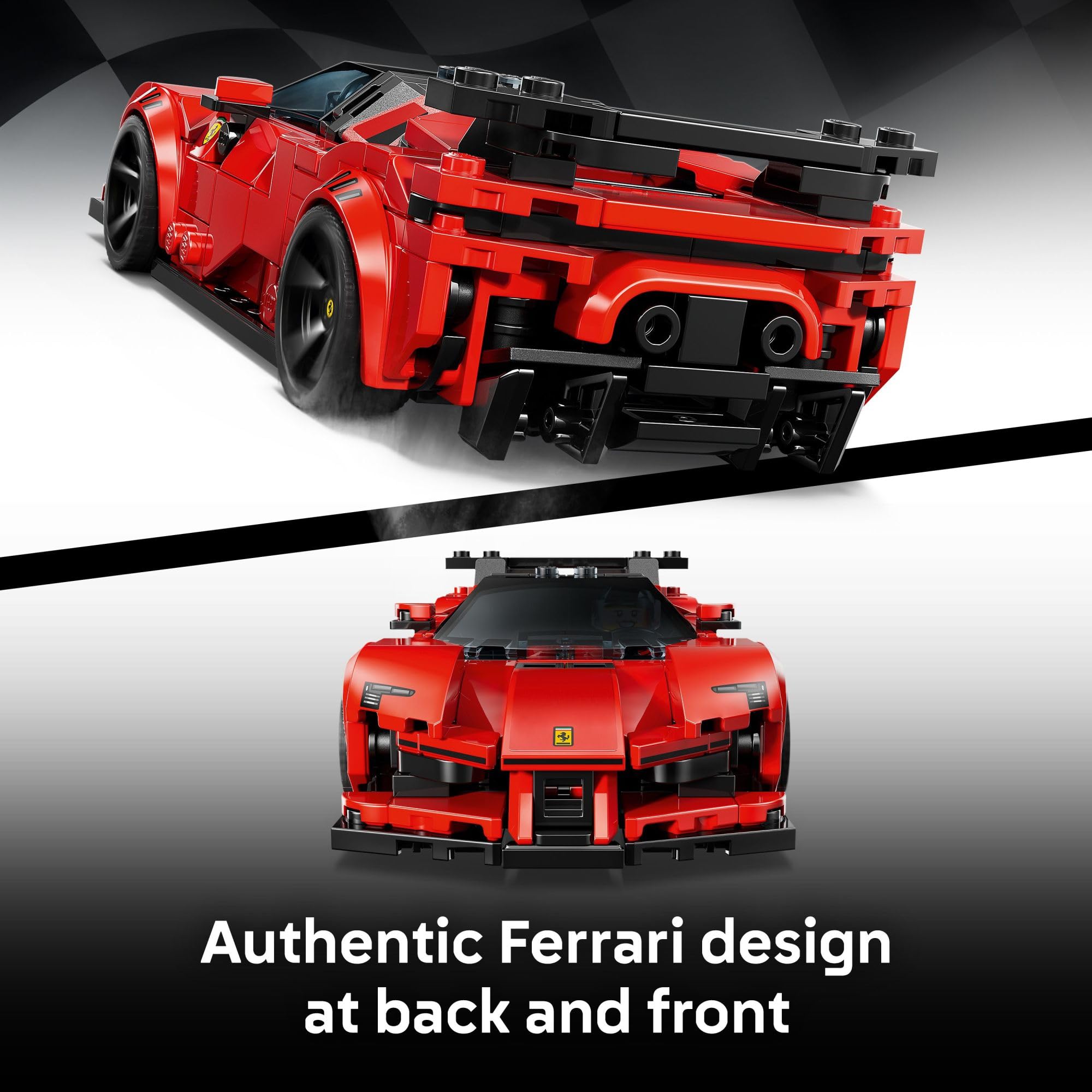 LEGO Speed Champions Ferrari SF90 XX Stradale Sports Car Building Toy for Kids - Building Set W/Ferarri Driver Minifigure for Boys & Girls, Ages 9+ - Gift Idea for Birthdays - 77254 🍁 All In One Marketplace Canada
