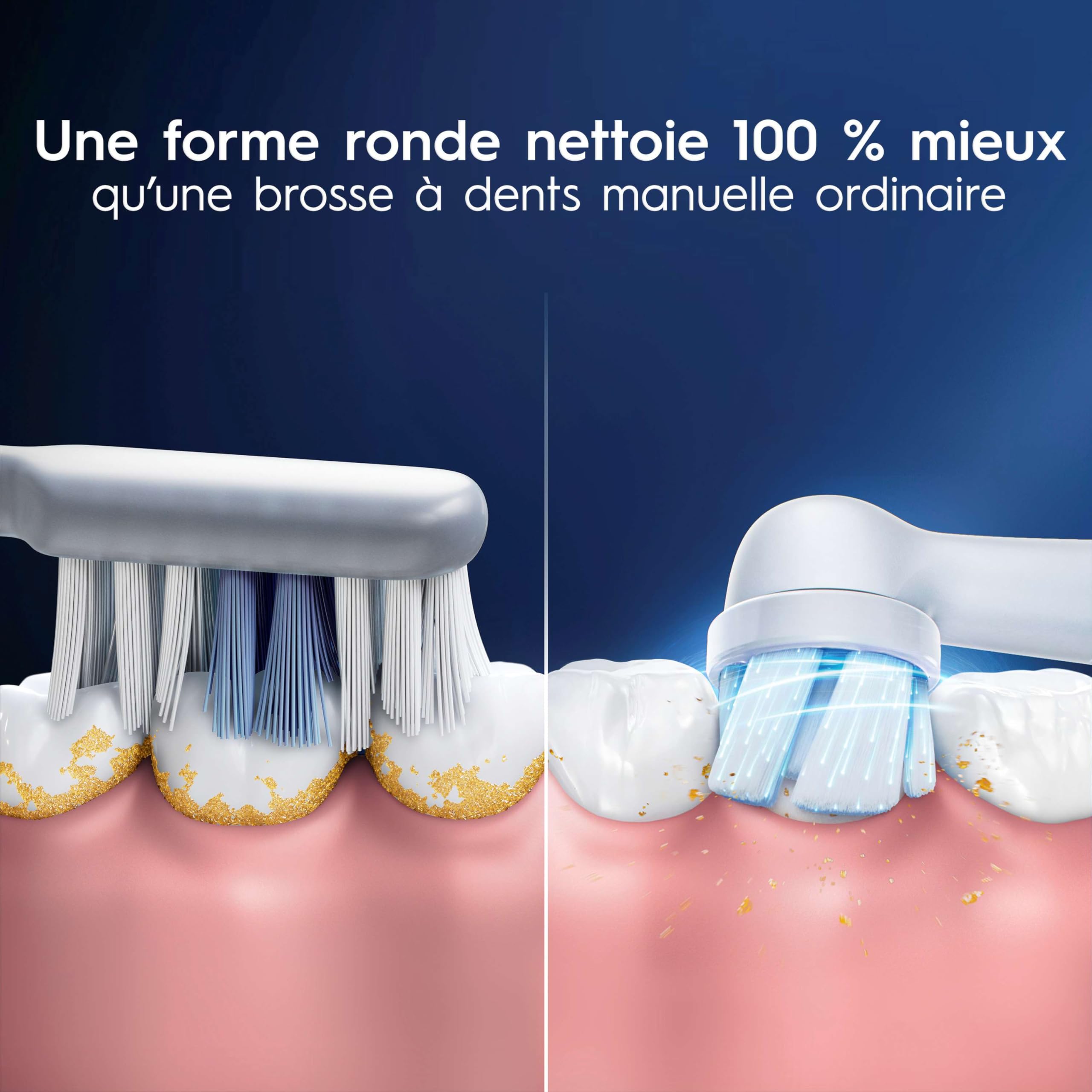Oral-B iO Series Gentle Care Replacment Brush Head for Oral-B iO Series Electric Toothbrushes, White, 4 count 🍁 All In One Marketplace Canada