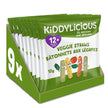 Kiddylicious Veggie Straws | 12+ Months | 9 Portions | 108g 🍁 All In One Marketplace Canada