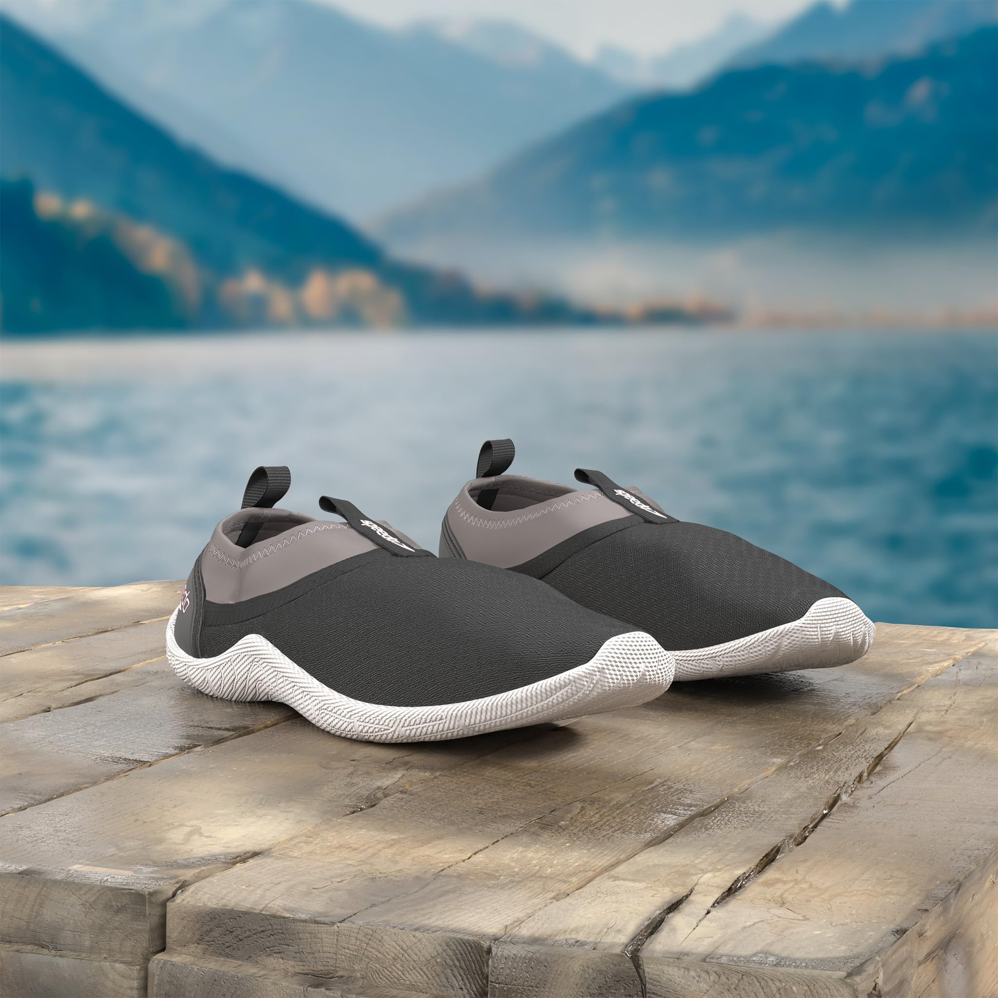 Speedo Women's Water Shoe Tidal Cruiser - Black/Pink, Size 8 🍁 All In One Marketplace Canada