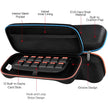 ivoler Carrying Case for Nintendo Switch 2 (2025 Model), Portable Hard Shell Pouch Carrying Travel Game Bag for Switch 2 Accessories Holds 12 Game Cartridge, Black 🍁 All In One Marketplace Canada