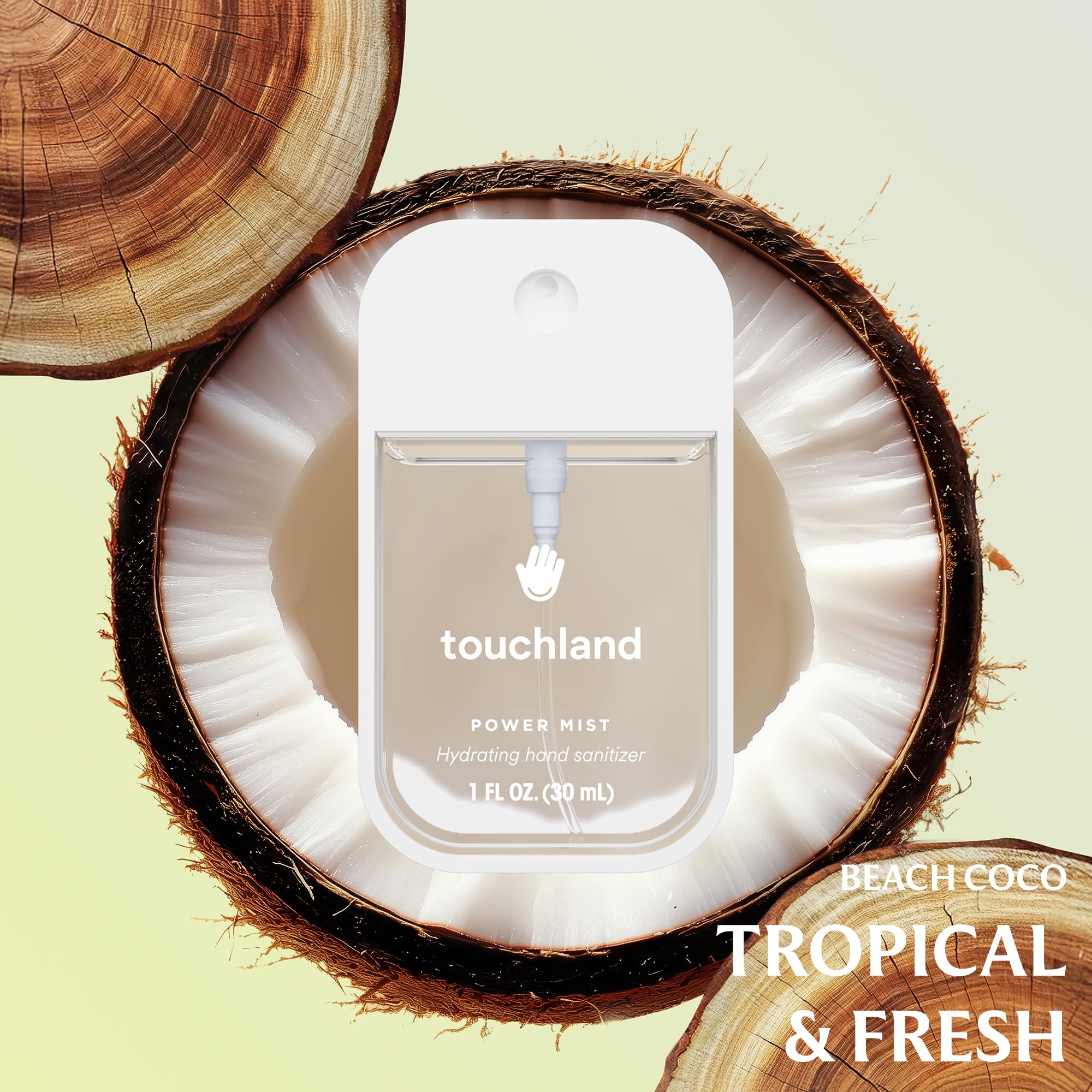 Touchland Hand Sanitizer Spray, Tropical Trio - 3 x 1 FL OZ 🍁 All In One Marketplace Canada