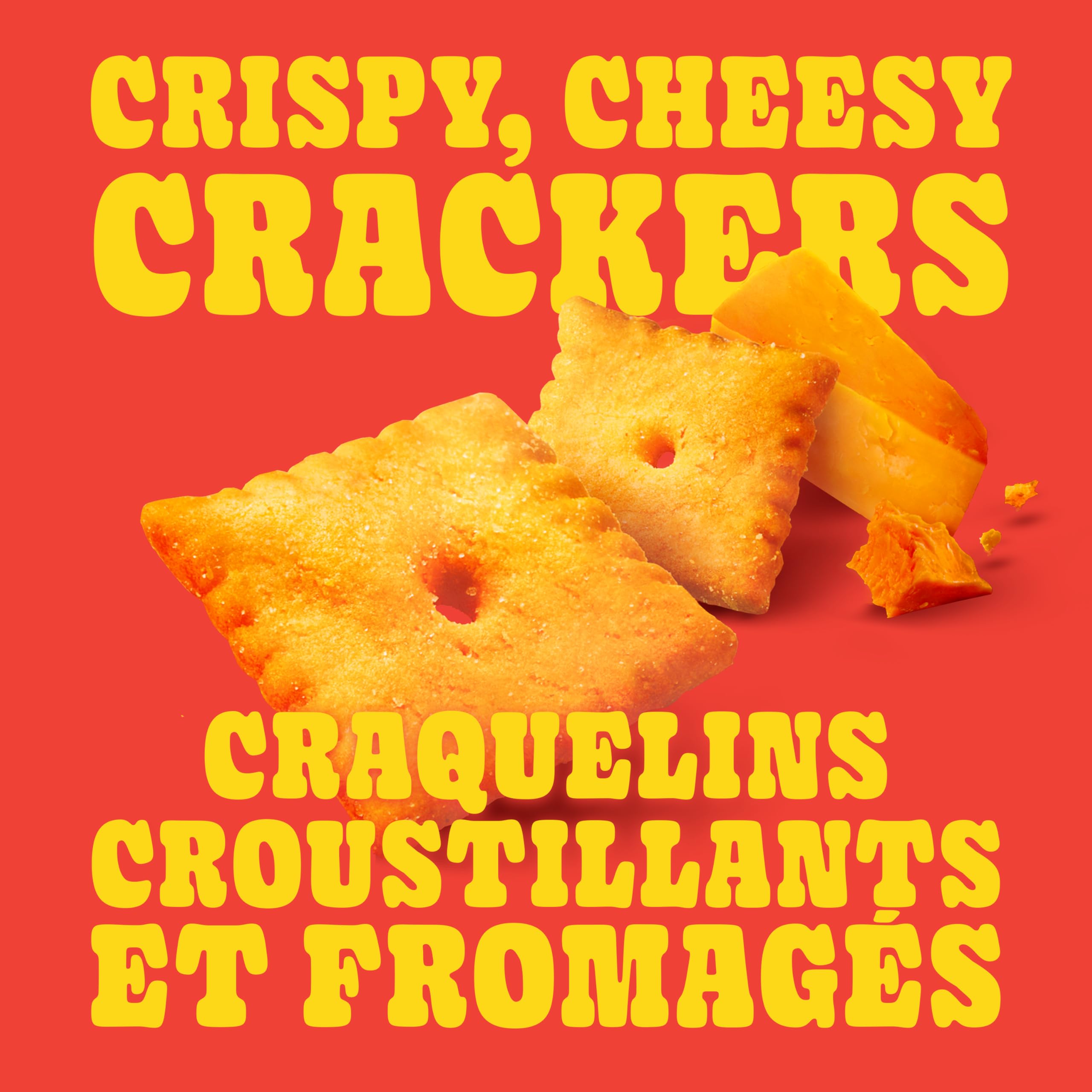 Pure Protein Cheesy Crackers, Cheddar, High Protein Snack, 10G Protein, Pack of 8 🍁 All In One Marketplace Canada