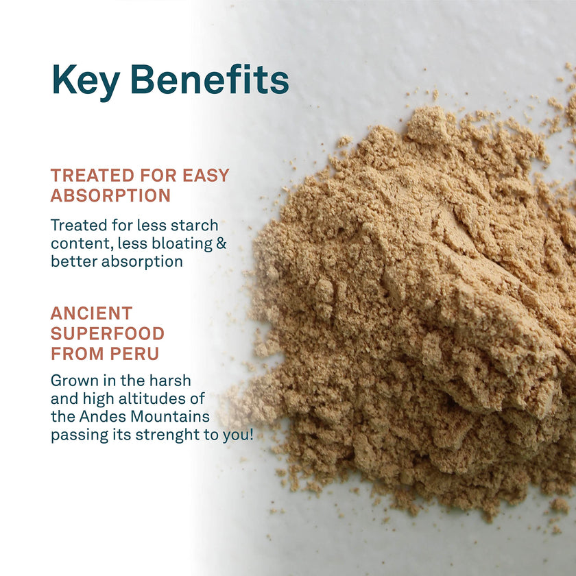 Organika Maca Certified Organic Powder- Gelatinized for High Bioavialability, Hormone Balance, Adaptogen to Help with Stress and Energy- 400g 🍁 All In One Marketplace Canada
