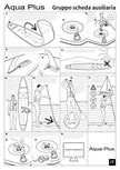 Aqua Plus 6inches Thick Inflatable SUP for All Skill Levels Stand Up Paddle Board,Paddle,Pump,ISUP Travel Backpack, Leash,Shoulder Strap,Youth,Adult Inflatable Paddle Board 🍁 All In One Marketplace Canada