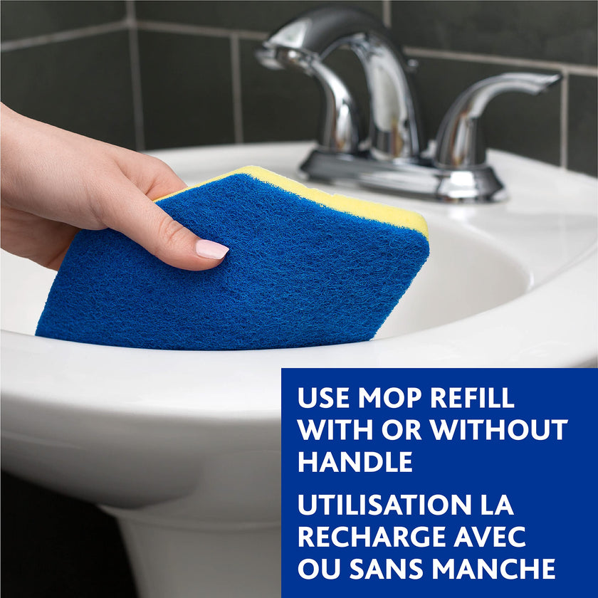 Vileda Bathroom Cleansing Supplies Set | Includes 1 Magic Mop with 1 Extra Refill and 1 Microfibre Bathroom Cleaning Cloth 🍁 All In One Marketplace Canada