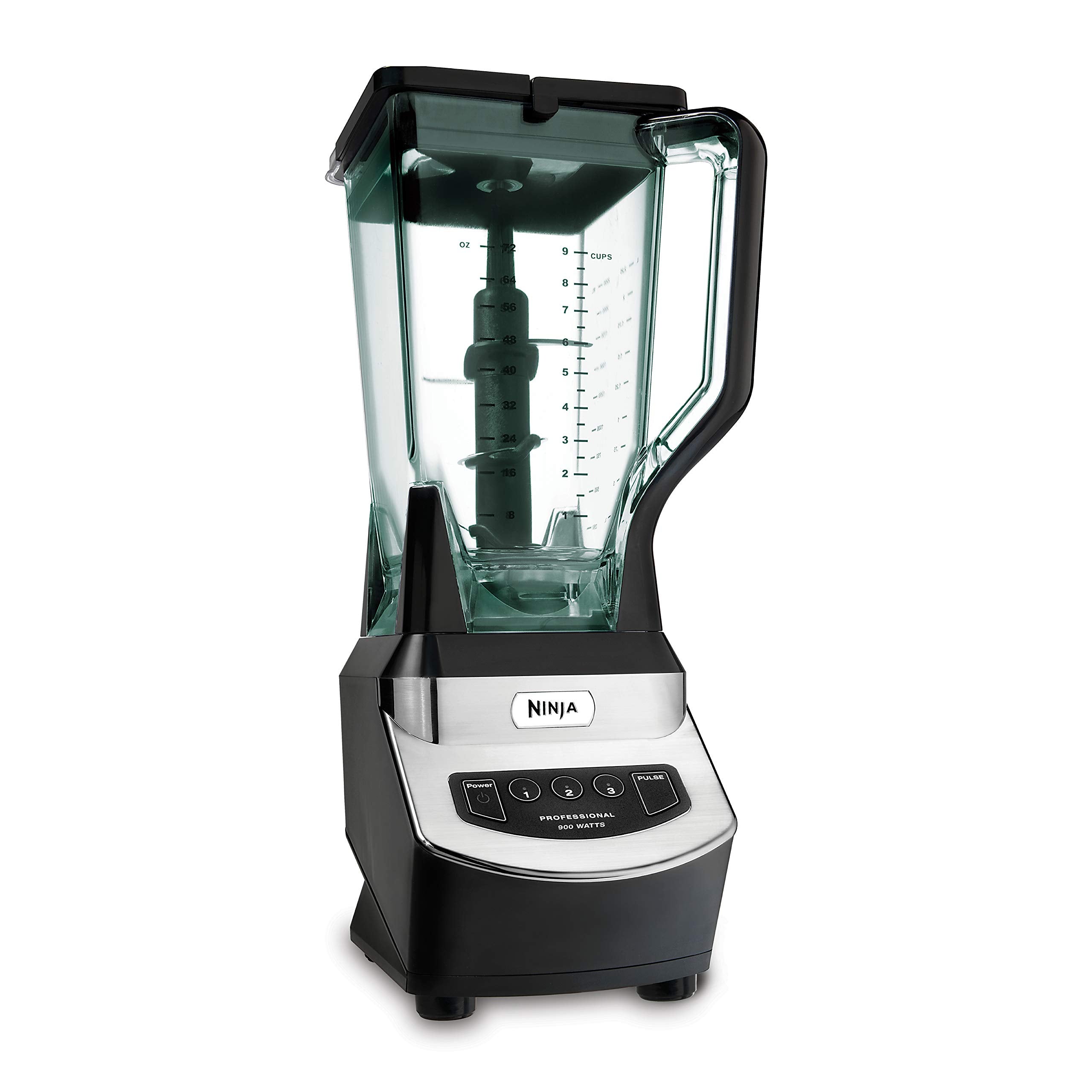 Ninja NJ600WMC Professional Blender, 72 oz Pitcher, Black/Silver, 900W (Canadian Version) 🍁 All In One Marketplace Canada