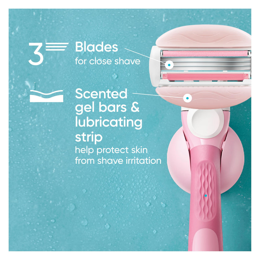 Gillette Venus Razors for Women Refills, ComfortGlide Razor Refill, White Tea + Olay, 6 Refills 🍁 All In One Marketplace Canada
