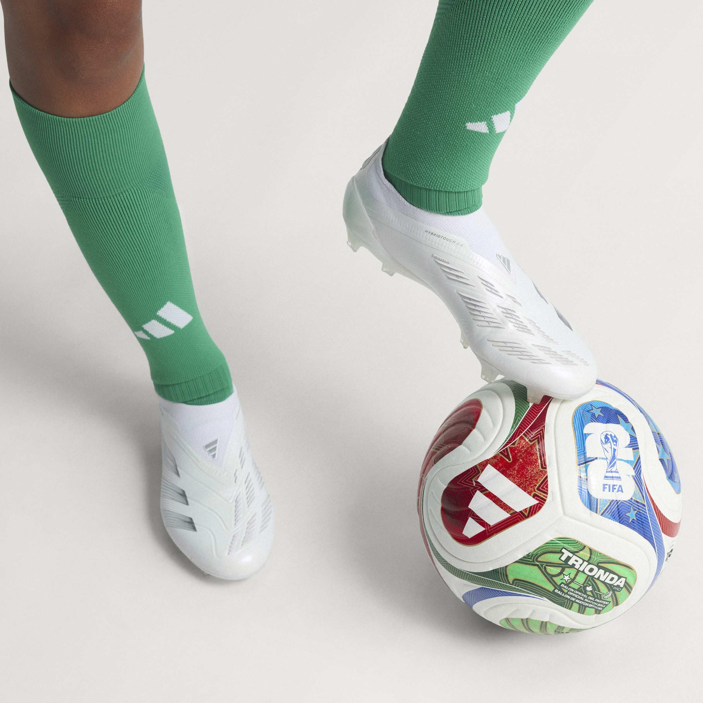 Adidas Unisex-Adult World Cup Pro Soccer Ball, White/Solar Blue/Red/Flash Lime, 5 🍁 All In One Marketplace Canada
