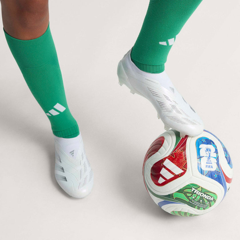 Adidas Unisex-Adult World Cup Pro Soccer Ball, White/Solar Blue/Red/Flash Lime, 5 🍁 All In One Marketplace Canada