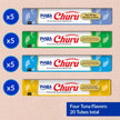 INABA Churu Cat Treats, Grain-Free, Lickable, Squeezable Creamy Purée Cat Treat/Topper with Vitamin E & Taurine, 0.5 Ounces Each Tube, 20 Tubes, Tuna Variety Box 🍁 All In One Marketplace Canada
