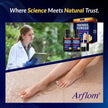 Arflom Toenail Fungus Treatment : 25% Undecylenic Fungal Nail Treatment Extra Strength - Toe and Fingernail with Tea Tree Oil (2pcs, 15ml each) 🍁 All In One Marketplace Canada