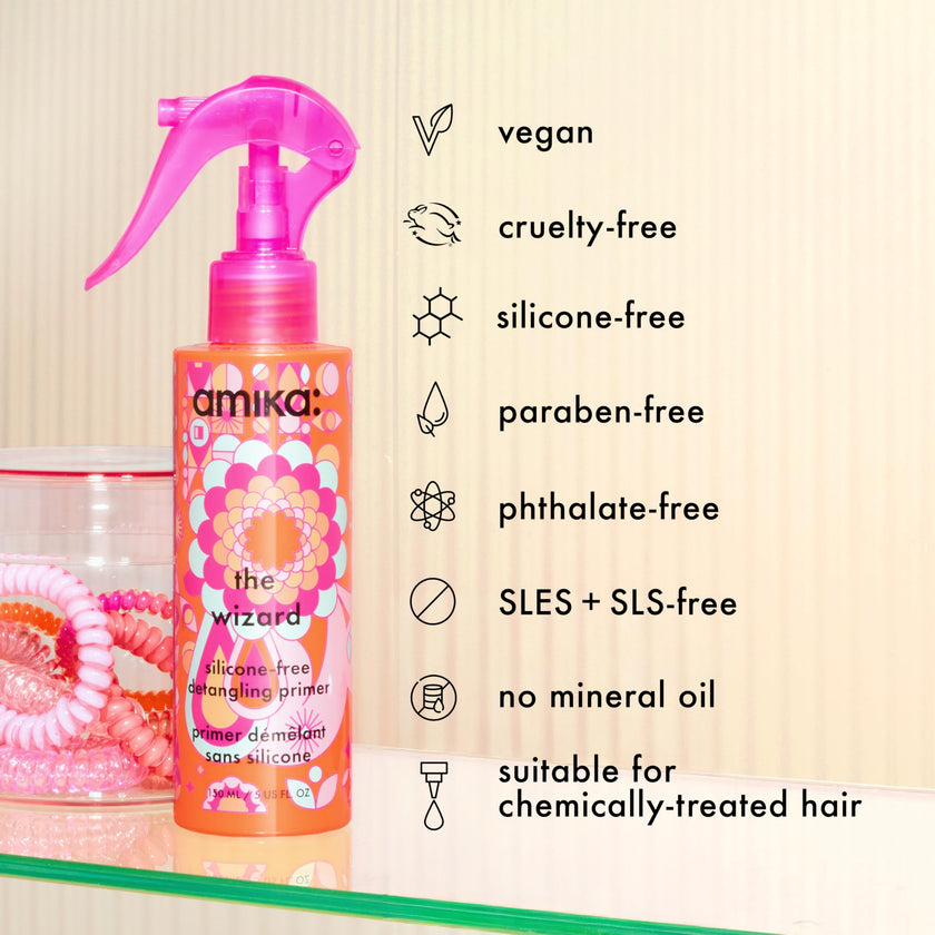 amika the wizard silicone-free detangling hair primer, 5oz 🍁 All In One Marketplace Canada
