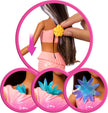 Barbie Mermaid Toy Dolls with Surprise Magic Blooming Flowers Feature, Ombre Tails, Pearl Headband Accessory & Long Brown Hair with Purple Highlights 🍁 All In One Marketplace Canada
