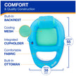 SwimWays Spring Float Premium Recliner Pool Lounger, Inflatable Pool Floats Adult with Fast Inflation for Ages 15 & Up, Sky Blue 🍁 All In One Marketplace Canada