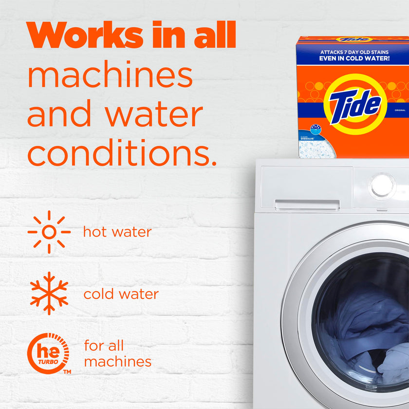 Tide Powder Laundry Detergent, Original Scent, 44 Loads, 1.4 kg 🍁 All In One Marketplace Canada