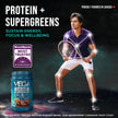 Vega Protein + Supergreens Vegan Plant Based Protein Powder – 20g Organic Pea Protein, Dairy-free, Healthy Breakfast Shake – Chocolate, 19 Servings, 618 grams (Pack of 1) 🍁 All In One Marketplace Canada