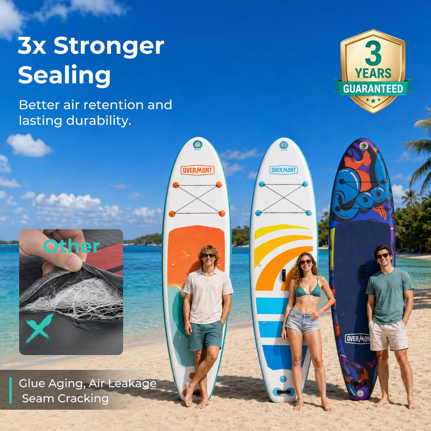 Overmont Inflatable Paddle Board 10'7